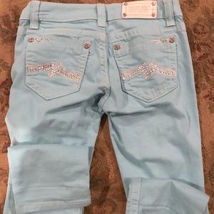 🎉🎉FINAL MARKDOWN 🎉🎉Miss Me aqua skinny jeans